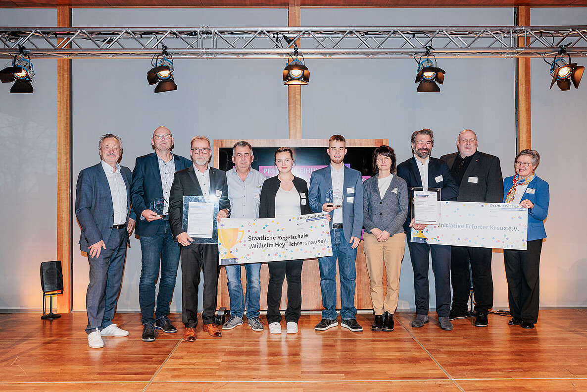 Preisverleihung Sonderpreis 2025 an Schulewirtschaft Ilm-Kreis